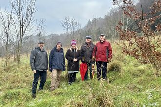 HWP Bona Vacantia Fields PR photo with Michelle Haywood GMW