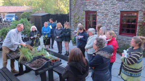 Image of participants from the Wildlife Gardening Course. 