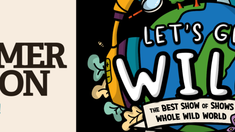 Event banner for Let's Get Wild! (Noble's Park Fun Day) with logo image for Let's Get Wild show
