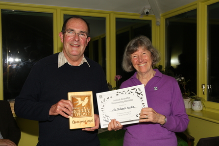 Andrew Johnston Volunteer award