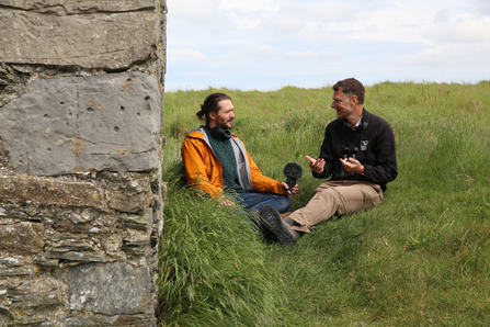 David Oakes and Leigh