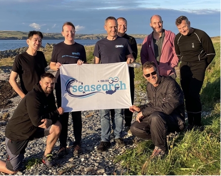 Eelgrass survey team seasearch