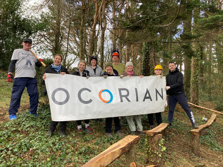 A photo of Ocorian work party at the Hairpin