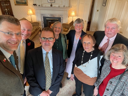 The Green Champions alongside His Excellency the Lieutenant Governor and Lady Lorimer, MWT Chair Simon Cain and MWT CEO Leigh Morris.