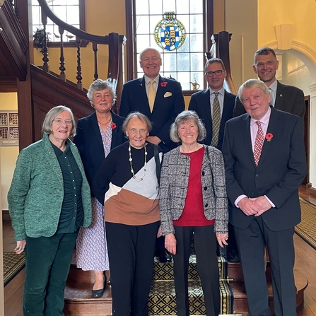 The Green Champions alongside His Excellency the Lieutenant Governor and Lady Lorimer and MWT CEO Leigh Morris.