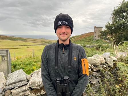 Matthew Livsey (Calf of Man Assistant Bird Warden)