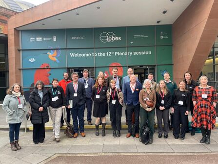 TWT delegates at IPBES12