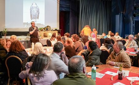 1. Steve Wright from MWT set the scene for the evening