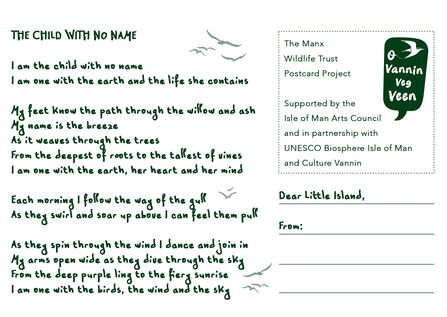Alice's 'Child With No Name' postcard