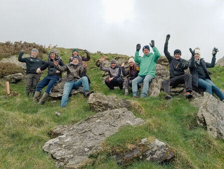 Lloyds team volunteering with MWT