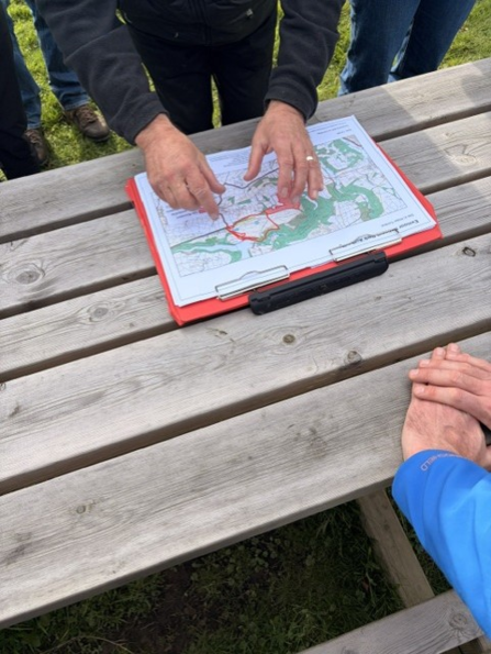 Map of sites at Exmoor.