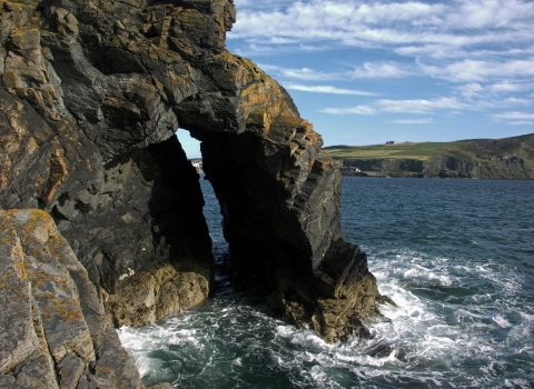 Bradda Head arch