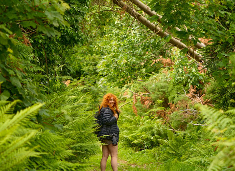 Woman at Glion Darragh 