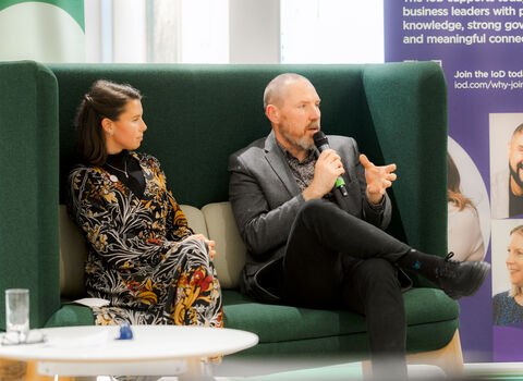 MWT CEO Graham Makepeace-Warne at IOD event